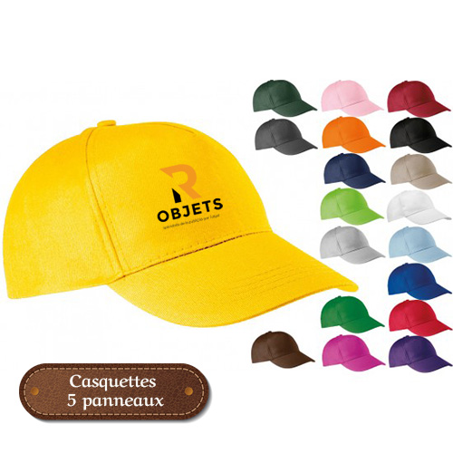 Casquette 5 panneaux