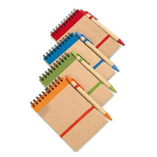 Notebook & Stylo Recyclable